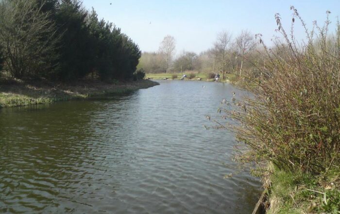 The Specimen Lake photographed for Bay Malton Angling Club